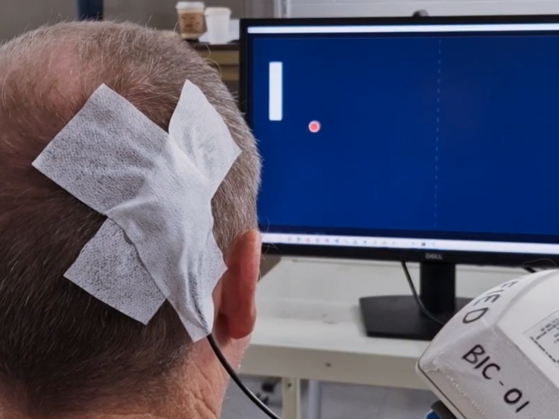 CorTec's Brain Interchange&trade; BCI System Enables Stroke Patient to Control Computer with his Mind